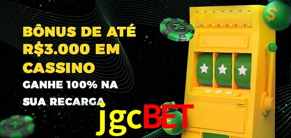jgcbet melhor bônus de depósito