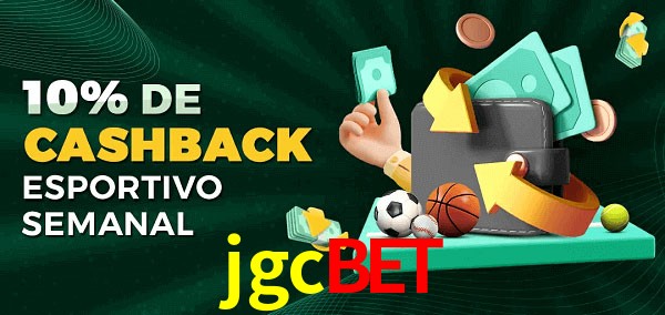 10% de bônus de cashback na jgcbet